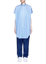 Main View -Click To Enlarge Open sleeve stripe shirt