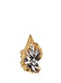 Main View - Click To Enlarge Main View - Click To Enlarge - Erickson Beamon - 'Milky Way' 24k gold plated brass Swarovski crystal leaf ring