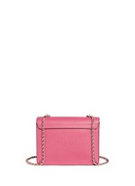 Back View -Click To Enlarge 'Robinson' convertible saffiano leather chain bag