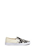 Main View -Click To Enlarge x Yusuke Hanai check print canvas slip-ons