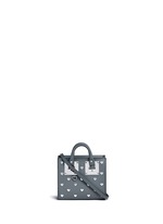 Main View -Click To Enlarge 'Albion' heart stud soft leather box tote
