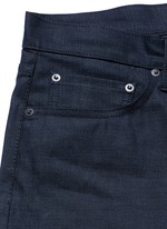 Click To Enlarge 'Gunnison' dark indigo slim cotton jeans