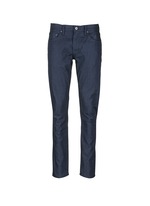 Main View -Click To Enlarge 'Gunnison' dark indigo slim cotton jeans