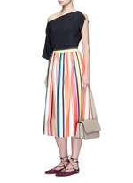 Figure View -Click To Enlarge 'Robinson' convertible saffiano leather chain bag