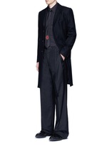 Figure View -Click To Enlarge Slim fit harness cotton shirt