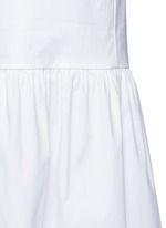 Detail View -Click To Enlarge 'Morin' cotton poplin maxi dress