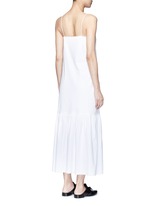 Back View -Click To Enlarge 'Morin' cotton poplin maxi dress