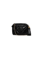 Main View -Click To Enlarge Vintage Chanel small lizard leather crossbody camera bag