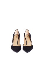 Front View -Click To Enlarge 'Ashby Flex' suede pumps