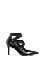 Main View -Click To Enlarge 'Viva' crisscross strappy leather pumps