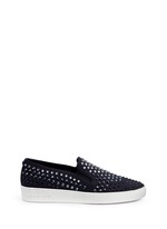 Main View -Click To Enlarge 'Keaton' embellished scuba skate slip-ons