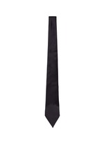 Main View -Click To Enlarge Embellished pointy silk tie