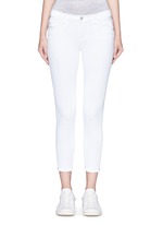Detail View -Click To Enlarge 'Capri' cropped skinny jeans