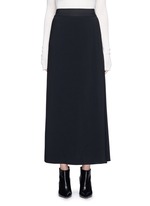 Main View -Click To Enlarge Side drape stretch maxi skirt