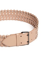 Detail View -Click To Enlarge 'Ceinture' woven leather belt