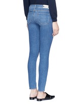Back View -Click To Enlarge 'The Chantal' skinny denim ankle grazer pants