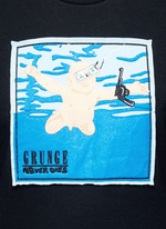 Detail View -Click To Enlarge Nirvana CD cover embroidery T-shirt