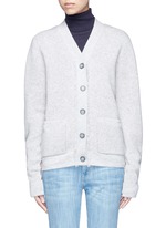 Main View -Click To Enlarge MJ embroidery Merino wool cardigan