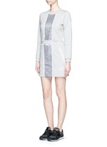 Front View -Click To Enlarge 'Tech Fleece Splatter' dress