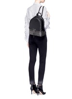 Figure View -Click To Enlarge 'Rhea' small stud leather backpack