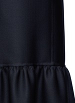 Detail View -Click To Enlarge 'Alexander' peplum hem belted coat