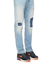 Figure View -Click To Enlarge 'Air Max 90 Essential' mesh leather sneakers
