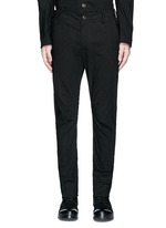 Main View -Click To Enlarge 'Felix' slim fit stretch linen pants