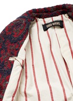Click To Enlarge 'Richard' double breasted bouclé jacquard coat