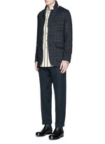 Figure View -Click To Enlarge 'Tazio' stripe cotton shirt