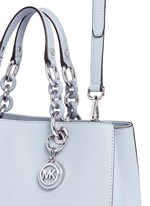 Detail View -Click To Enlarge 'Cynthia' medium saffiano leather satchel
