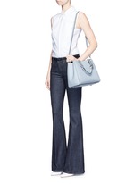 Figure View -Click To Enlarge 'Cynthia' medium saffiano leather satchel