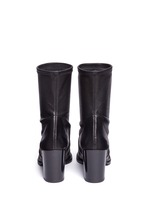Back View -Click To Enlarge 'Calare' stretch leather boots