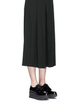 Figure View -Click To Enlarge 'Kent' leather platform Oxfords