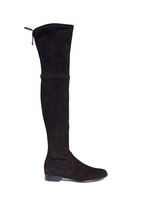 Main View -Click To Enlarge 'Lowland' stretch suede thigh high boots