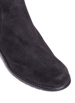 Detail View -Click To Enlarge 'Reserve' elastic back suede boots