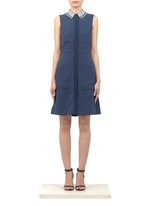 rag & bone&nbsp;'Arsenal' embroidered-trim dress