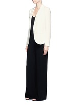Figure View -Click To Enlarge 'Robiva' stretch crepe jacket
