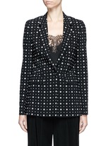 Main View -Click To Enlarge Mix floral print blazer