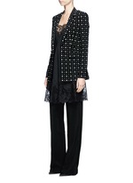 Figure View -Click To Enlarge Mix floral print blazer