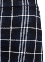 Detail View -Click To Enlarge 'Teslianna B' plaid knit skirt