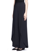 Front View -Click To Enlarge 'Larissa' wrap wide leg pants