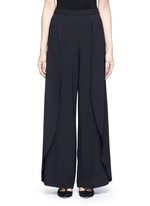 Main View -Click To Enlarge 'Larissa' wrap wide leg pants