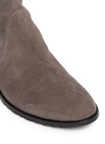 Detail View -Click To Enlarge 'Lowland' stretch suede thigh high boots