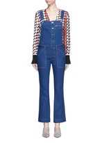 Main View -Click To Enlarge Organic cotton button dungarees