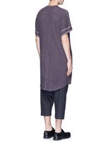 Back View -Click To Enlarge Sleeveless cotton thermal top