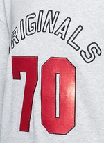 Detail View -Click To Enlarge 'ORIGINALS 70' sequin embellished sweatshirt
