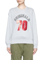 Main View -Click To Enlarge 'ORIGINALS 70' sequin embellished sweatshirt