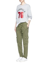 Figure View -Click To Enlarge 'ORIGINALS 70' sequin embellished sweatshirt