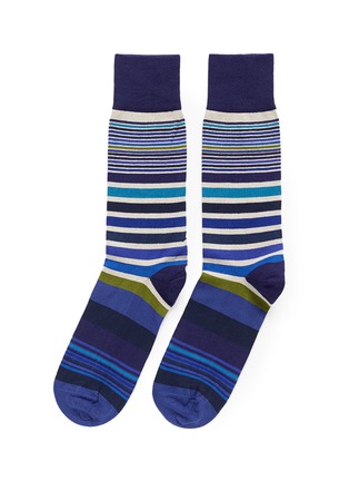 Main View - Click To Enlarge Main View - Click To Enlarge - Paul Smith - Variegated stripe socks