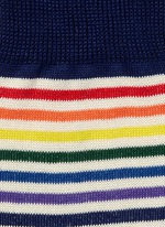 Detail View -Click To Enlarge Fine stripe socks